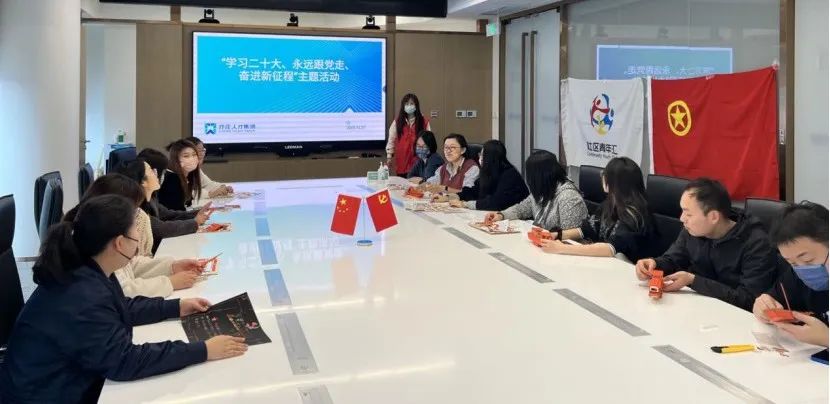 巧手制红船，，，，，，，献礼二十大